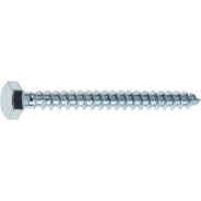 Шуруп 8х40 mm с шестигранной головкой, цинк, DIN 571 (10 шт)  STARFIX SMZ1-61711-10