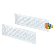 Решетка радиаторная, белая, 370х130  TDM SQ1807-0091