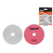 Алмазный гибкий шлифкруг "Черепашка" 100мм P100 мокр. () (АГШК)  ...GEPARD GP5022-100