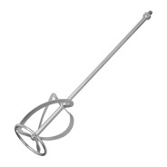 Насадка для миксера, для тяжелых растворов,120 х 590 мм, оцинкованная,хвостовик резьба М14  ...Сибртех 848947