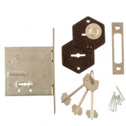 Замок врезной ЗВ-1, сувальдный  Сибртех 91665