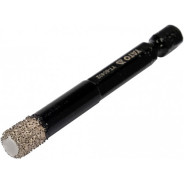 Сверло алмазное по плитке с хвостовиком HEX  8.0x65mm  YATO YT-60402
