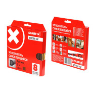 Уплотнитель "D" коричневый 9х8mm 6м  STARFIX SF1012-02