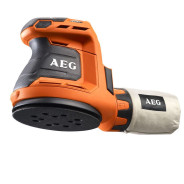 Аккумуляторная шлифмашина, 18В, 125 мм, 7000-11000,  AEG BEX 18-125 - 0AEG Powertools 4935451086