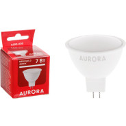 Лампа светодиодная MR16 7Вт 230В GU5.3 4500K  AURORA A200-026