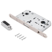 Защелка врезная межк. ML 85-50 SN мат.никель  магн. АЛЛЮР  УЗК 14125