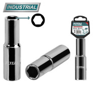 Торцевая головка удлиненная 1/2 " 16 мм  TOTAL THTST12163L