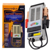 Тестер аккумуляторных батарей аналоговый 12V, 125A, 200Ah  MEGATOOLS MT-8310