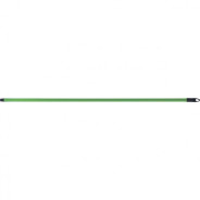Черенок металлический, 21х1200 мм, пластик. резьба (подходит для метел, щеток) ... 68417