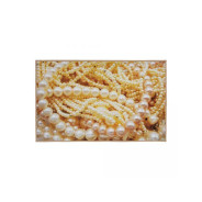 Коврик влаговпитывающий, "Velur SPA", 50х80 см, "Жемчужное ожерелье"  ...ВОРТЕКС 24293