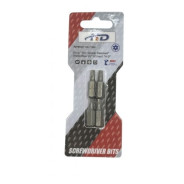 Биты "Torx Tamper Resistant" TR20x25мм 1/4" S2 (4шт)   H-D HD-77904