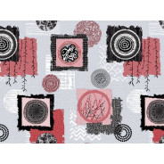 Клеенка столовая, нетканая основа с ПВХ покр., коллекция "DECO", 1 м.пог. (Отгружаем кратн...PERFECTO LINEA 11-165185