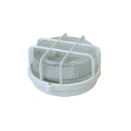 Светильник НБП 60Вт, IP53 (01-60-003), 1хЕ27, круг/белый/решетка  ЮПИТЕР JP1303-02