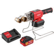 Аккум. сварочный аппарат для полимерных труб CWM 1834 ALL1 XLT SET , 18В, 1АКБ 4,0 А/ч, 300 Вт, 25-3...WORTEX 1304777