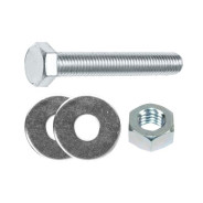 Болт М8х60 мм шестигр. с гайкой и шайбами (2 шт в зип-локе)  ...STARFIX SMK1-84914-2