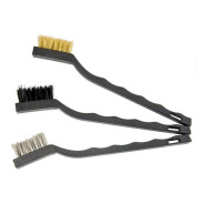 Набор щеток, 3 шт., металлические с пластмассовой ручкой, малые  ...Matrix 74860