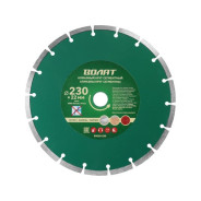 Алмазный круг 230х22 mm универсальный сегментированный (сухая резка)  ...ВОЛАТ 89010-230