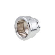 Муфта редукционный резьба внутренняя-внутренняя 1"x1/2" ХРОМ  ...General Fittings 260047B100400A