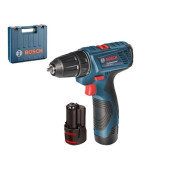 Шуруповёрт GSR 120-LI аккумуляторный (30Nm / 2*2,0Ah / Кейс)  BOSCH 0.601.9G8.000
