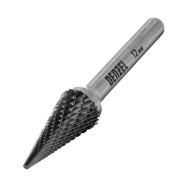 Борфреза по металлу твердосплавная, коническая, тип-M, 12 mm  ...DENZEL 72077