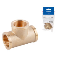 Тройник 3/4" вн.-вн.-вн.,  (инд.упак.)  AV Engineering AVE306002L