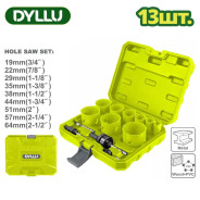 Набор биметаллических коронок   (13 шт.)DYLLU DTKJ3413