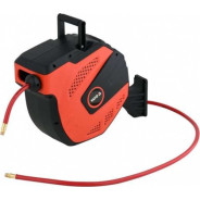 Шланг ПВХ пневматический с фитингами на катушке d9.5ммх15м 2.0MPa  ...YATO YT-24245