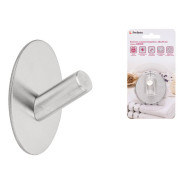 Крючок самоклеящийся ORION, нержавеющая сталь, блистер  PERFECTO LINEA 35-001001