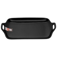 Блюдо керамическое, 29х17х4.5 см, серия ASIAN, черное  PERFECTO LINEA 17-102901