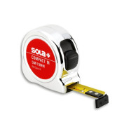 Рулетка 5м/19мм, "Compact M", COM 5m, магнитный наконечник,  SOLA 50520501