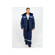 Костюм (куртка+п/к) утепленный "Легион-К" (синий+василек, грета) р-р 60-62 рост 182-188, Р... 