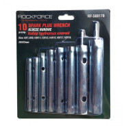 Набор ключей трубчатых торцовых 10пр(6х7,8х9,10х11,12х13,14х15,16х17,18х19,20х22), в блистере  ...Rock FORCE RF-50817B