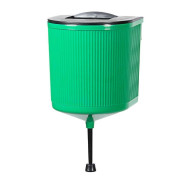 Рукомойник пластмассовый, 5л с краном и крышкой  67561