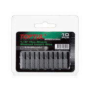 Бита шлицевая SL1.0x5.5x25мм. 1/4" (10 шт.)  Toptul FSAA085EG