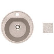 Мойка кухонная из искусственного камня RICHI гранит 510х510 mm  ...AV Engineering AV510510RGTA