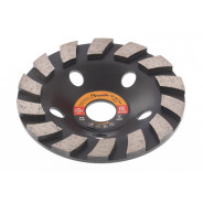 Чашка алмазная зачистная, 125 mm, турбо-сегмент Sparta DENZEL 729885
