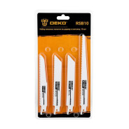 Набор полотен для сабельной пилы DEKO RSB10 (10 шт)Deko 063-4342