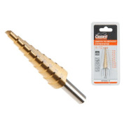 Сверло по металлу ступенчатое конусное 4-12мм,  GEPARD GP0300-12