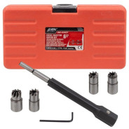 Набор фрез для чистки и восстановления посадочных мест дизельных форсунок, 6пр.  ...JBC JBC-906G1