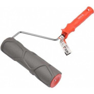 Валик структурный декоративный полиуретановый с ручкой 250х70mm (каменная стена)  ...YATO YT-51961