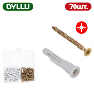 Дюбель-гвоздь 6x36 мм   (70 шт)DYLLU DTXT2B01