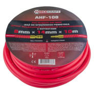 Шланг резиновый воздушный армированный с фитингами 8мм x 14мм x 10м  ...FORCEKRAFT FK-AHF-108