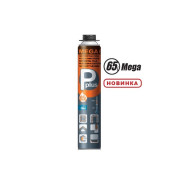 Пена монтажная профессиональная всесезонная Mega Pistol Foam 65L, 980г, выход до 65л,  ...P Plus 01-0-0-034