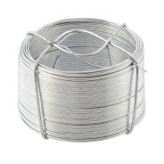 Проволока стальная, оцинкованная 0.9 мм, длина 50 м  Сибртех 47752