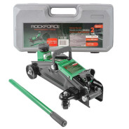 Домкрат подкатной гидравлический 2т (h min 135мм, h max 320мм) в кейсе  ...Rock FORCE RF-TA82007