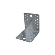 Уголок крепежный 90х105x105 mm KU 1.8 mm белый цинк  STARFIX SMP-76210-1
