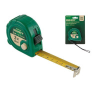 Рулетка 3м/19мм, пластмассовый корпус, бытовая,  ВОЛАТ 20030-319