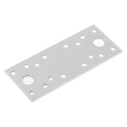 Пластина крепежная 55х130 мм KP белый цинк,  STARFIX SMP-99353-1