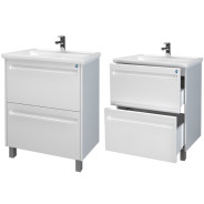 Тумба под умывальник 70 Турин с ящиками  АВН 64.02