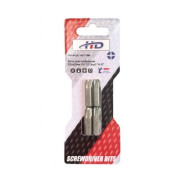 Биты крестообразные PZ4х25мм 1/4" S2 (4шт)   H-D HD-77884